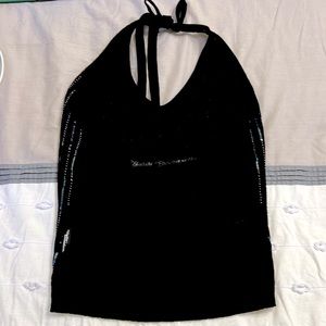 HD Halter Sweater with Bling.  Gorgeous Halter For the Classy Harley look.